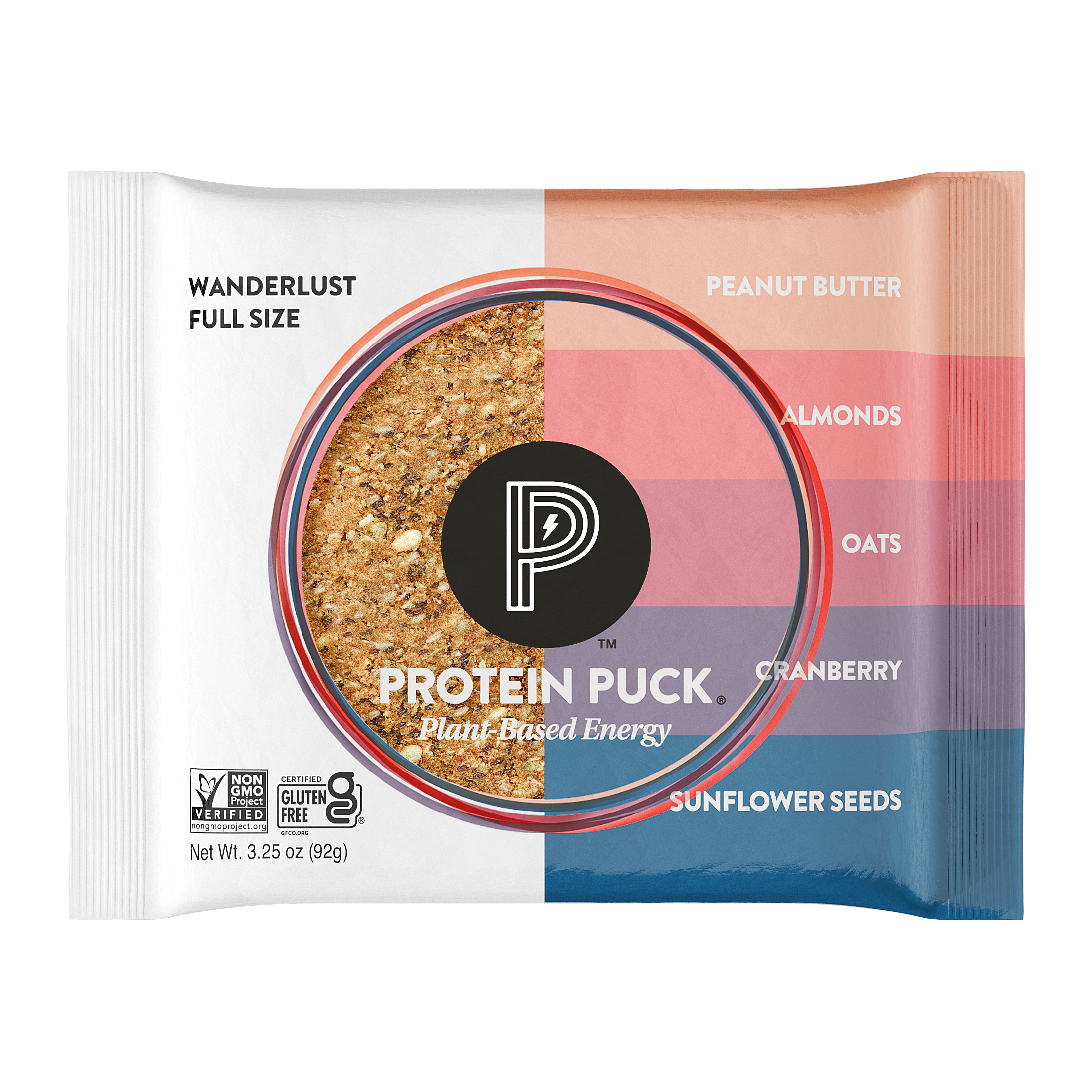 Protein Puck, Wanderlust Peanut Butter Cranberry, 2.25 Oz (Case Of 16)