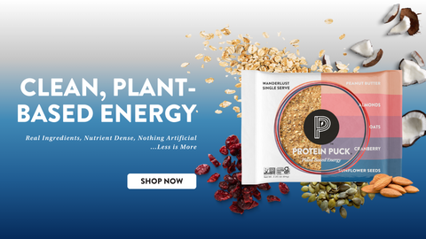 plant based energy clean protein bar real ingredients gluten free vegan non gmo no artificial flavors simple protein puck bars snacks meal replacement