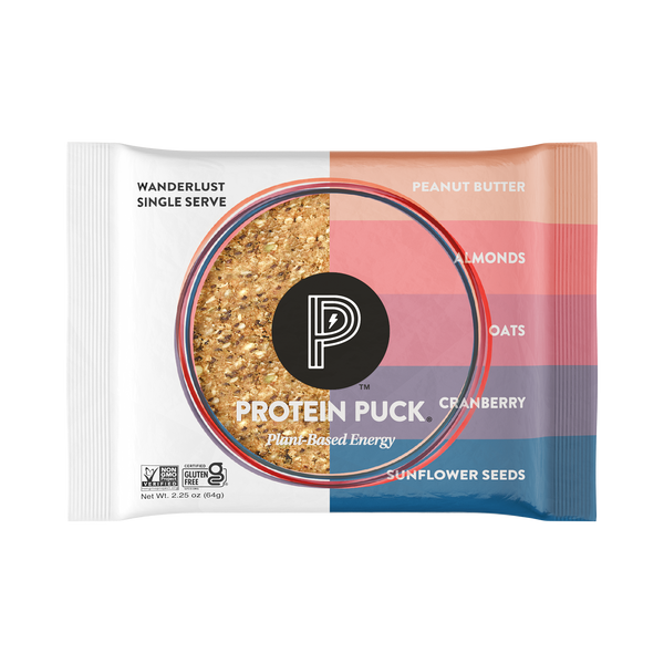 Wanderlust (Peanut Butter, Oats, Cranberry) (16 - 2.25oz Bars)