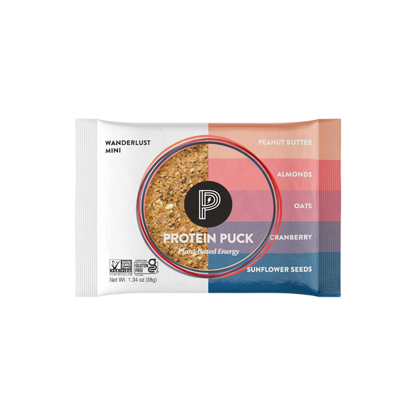 Wanderlust Mini (Peanut Butter, Oats, Cranberry) (12 - 1.34oz Bars)
